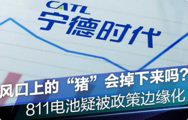<b>宁德时代811电池被政策边缘化 风口上的“猪”会掉下来吗？</b>