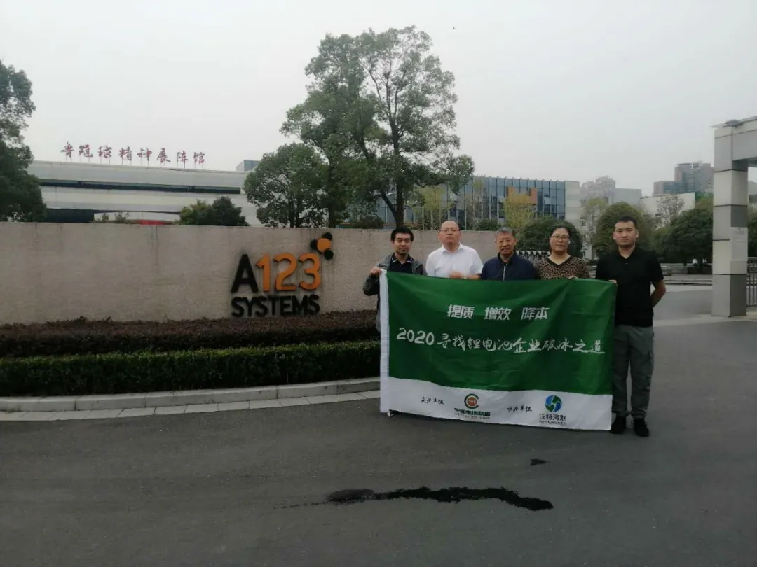 <b>“2020疫后全国锂电企业百家行活动”调研团走进万向一二三股份公司</b>